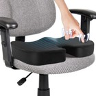 Seat Cushion   gel memory Foam Office Chair Cushion For Tailbone Pain Relief black