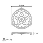 Le Creuset Enameled Cast Iron Deluxe Round Trivet  Artichaut