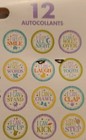 2 Pkgs Of Baby s Milestone First Year Stickers - 24 Pcs - New  Sealed