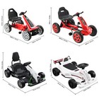 Pedal  electric Go Kart For Kids Outdoor Ride On Toys High Speed For Ages 2-12