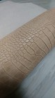 3-4oz Veg Tan Croc  Alligator Leather Hide Tooling Sheet  Panel scrap 6-7 sq