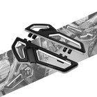 Driver Floorboards Rider Front Footboards Pedal Foot Peg Fit For Black chrome
