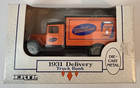 Ertl 1931 Delivery Truck Die Cast Metal Coin Bank 1 34 Scale Nib New In Box