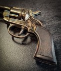 Vintage Mini Rayo Single Shot Toy Cap Gun Revolver Nice  Fully Functional 
