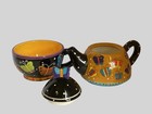 Bella Casa By Ganz Tea For 1 Teapot With Lid Colorful Butterflies Laurel Burch