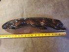 Vintage Mid Century Modern Ceramic Black Panther Gloss 18 1 2 Inch Large