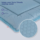 Dog Bed Mat  Crate Pad Reversible soft Kennel Pad  Washable Dog Crate Mat  pet