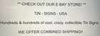 Free Shipping  Buy  make Offer B4 It   s Sold  Golf S Easy Hard 12x16 Tin Sign Bx2