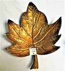 Fall Leaf Decorative Metal Leaf Trays Bowls Set Of Three  3  Free Shipping 