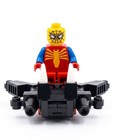 Spider Hero Building Blocks Set 43 Pcs - Super Hero Figure With Vehicle - 8 In 2