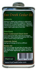 8oz Cedar Oil Can - Essential Eastern Red Cedar Wood  juniperus Virginiana 