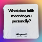 Christian Question Cards - Card Game - Christian Bible Study Questions - 54 Pack