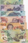 Papua New Guinea Set 6 Unc 2 5 10 20 50 100 Kina 2019-2021 P 50 51 52 53 54 55