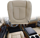 Front Replacement Seat Covers   Driver Foam Tan Perforated Fit Ford F-150 2009-2