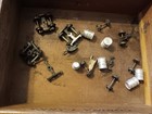 Mixed Lot Vintage Ho Scale   Other Model Train Wood Track Brass Parts Tru-scale