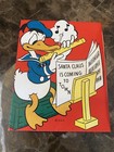 1938 Vintage Donald Duck Christmas Holiday Card Walt Disney Enterprises