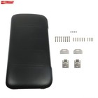 Black Golf Cart Front Seat Bottom W  Hardware For Ezgo Medalist Txt 1994-2013