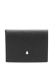 Montblanc Sartorial 4cc Black Leather Card Holder Wallet Germany Luxury New