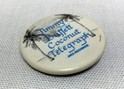 Vintage Jimmy Buffet Coconut Telegraph Concert Pinback Button Mca Records