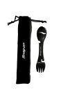 2 Pack Snap On Tools Promo Stainless Spoon Fork Opener Camping Spork pouch New  