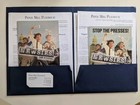 Rare  Jeremy Jordan Newsies Pre Broadway Press Packet Paper Mill Nj Playbill   