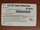 3a6-6 New Uncirculated  1996 Coca-cola Sprint Phone Card  2  24