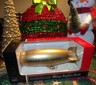 Hess Toy Truck Blimp Gold 50th Anniversary Custom Design- Amerada 2025 Gift Idea
