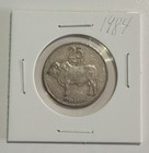 1984 Botswana 25 Thebe Zebu Bull Coin Km 6 Animal Wildlife Africa Cow Cattle