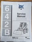 Bobcat 642b Skid Steer Loader Service Manual Shop Repair Book Part   6570275