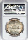 Canada George V 1935 1 Dollar Silver Coin Choice Uncirculated Ngc Certified Ms64