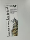 Friends Of Tryon Creek Bookmark Feather Design Nature Theme