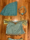 90s Vintage Disney Children   s Princess Jasmine Costume Crown Scarf Medium 7 8