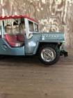Vintage Tin Cragstan Deluxe Beach Jeep Made In Japan Friction Toy 1950s