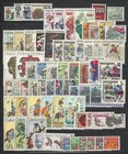 Czechoslovakia Sc 1736a j106  1972 Collection Of 70  Stamps   Mint Nh Og