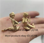 Chinese Bronze Copper Statue Hand Carved Beauty Girl Figurine