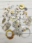 Vintage  Antique Watch Parts About 30 Grams Assorted Selection  Steampunk Crafts