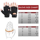 Men s Weatherlite Fingerless Motorcycle Gloves Gel Padded Palm Summer Riding