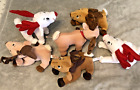 6 Adorable Reindeer Dan Dee Collectors Choice Plush Santa s Reindeer Stuffed
