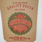 Vintage Princeton Milling Quality Queen Corn Meal Paper Sack Nc Advertising