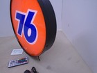Union 76 Gasoline Round Led Display Lighted Sign Lightbox Wall Hanging