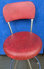 Vintage Atomic Cosco Bar Hourglass Stool W  Spider Legs          Three Availble