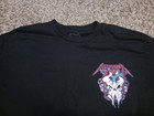 Metallica X American Red Cross Blood Donation T Shirt Black Mens Size L 