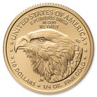 1 4 Oz American Gold Eagle Coin Bu - Random Year -  10 Us Gold