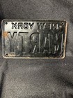 Vintage 50s 60s New York Vanity License Plate Marty Personalized Embossed