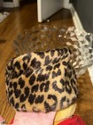 Vintage 1950s Lucila Mendez Exclusive Leopard Print Pillbox Hat     Ny Designer