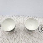 Coalport Ming Dragon Green Bone China Egg Cups Set Of 2 Made In England Vintage