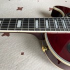 Customized Red Lp Electric Guitar  Flame Maple Top  Gold Hardware  Fast Shipping