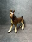 Vintage Small Brown Japanese Porcelain Horse Figurine Statue - 5   x6   x2   