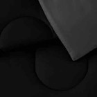 Mainstays 5 Piece Reversible Bed In A Bag Comforter Set With Sheets  Black  Twin