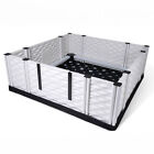 Ezwhelp Ezclassic 48 x48  Puppy Dog Whelping Box Playpen W rails   Liner  Black